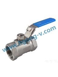 API/DIN stainless steel 316 1pc  ball valve